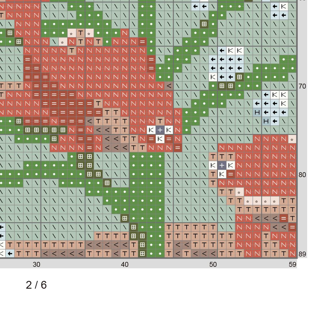 (刺繍キット販売)  金魚鉢  クロスステッチ | 6枚目