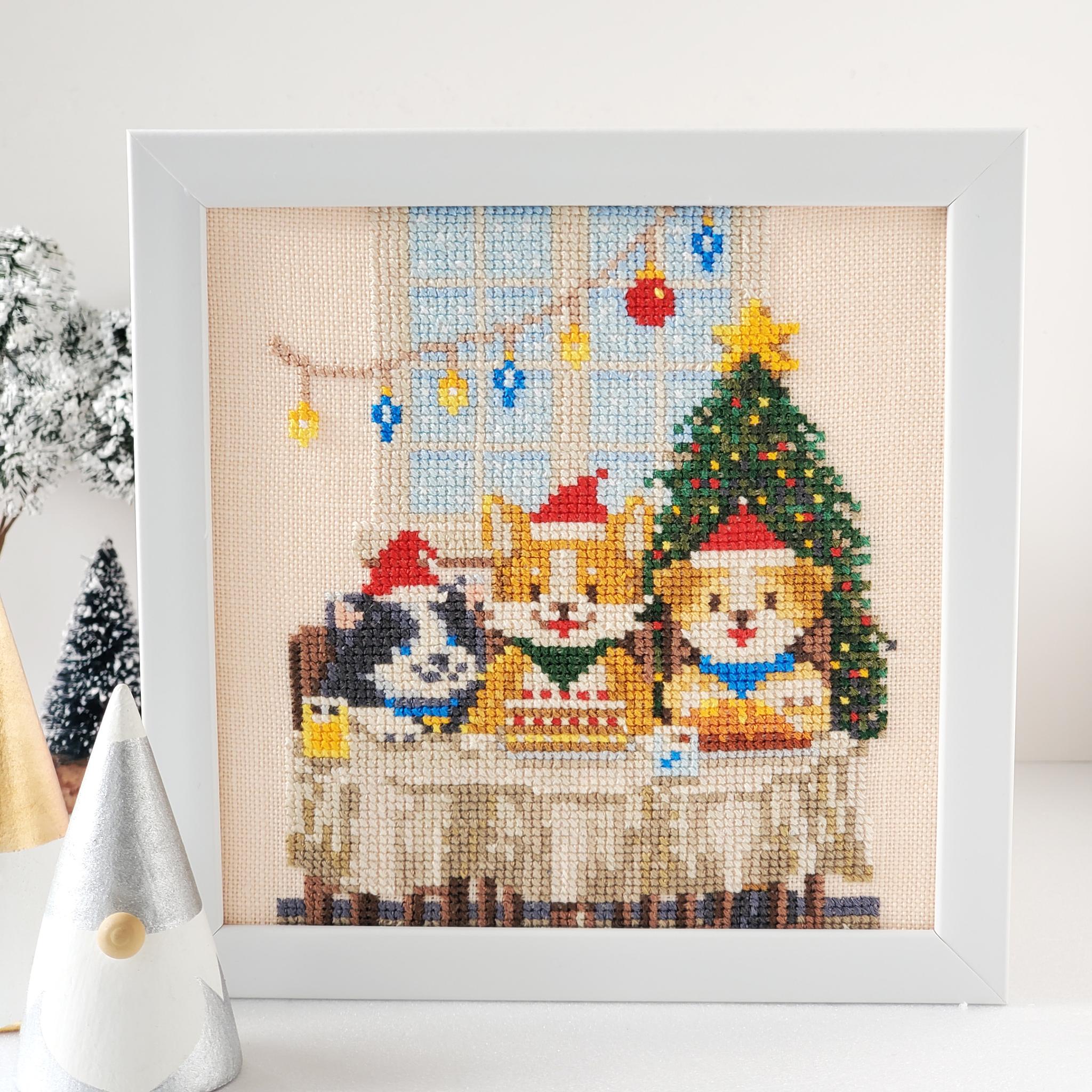 (刺繍キット販売)  クリスマスパーティー