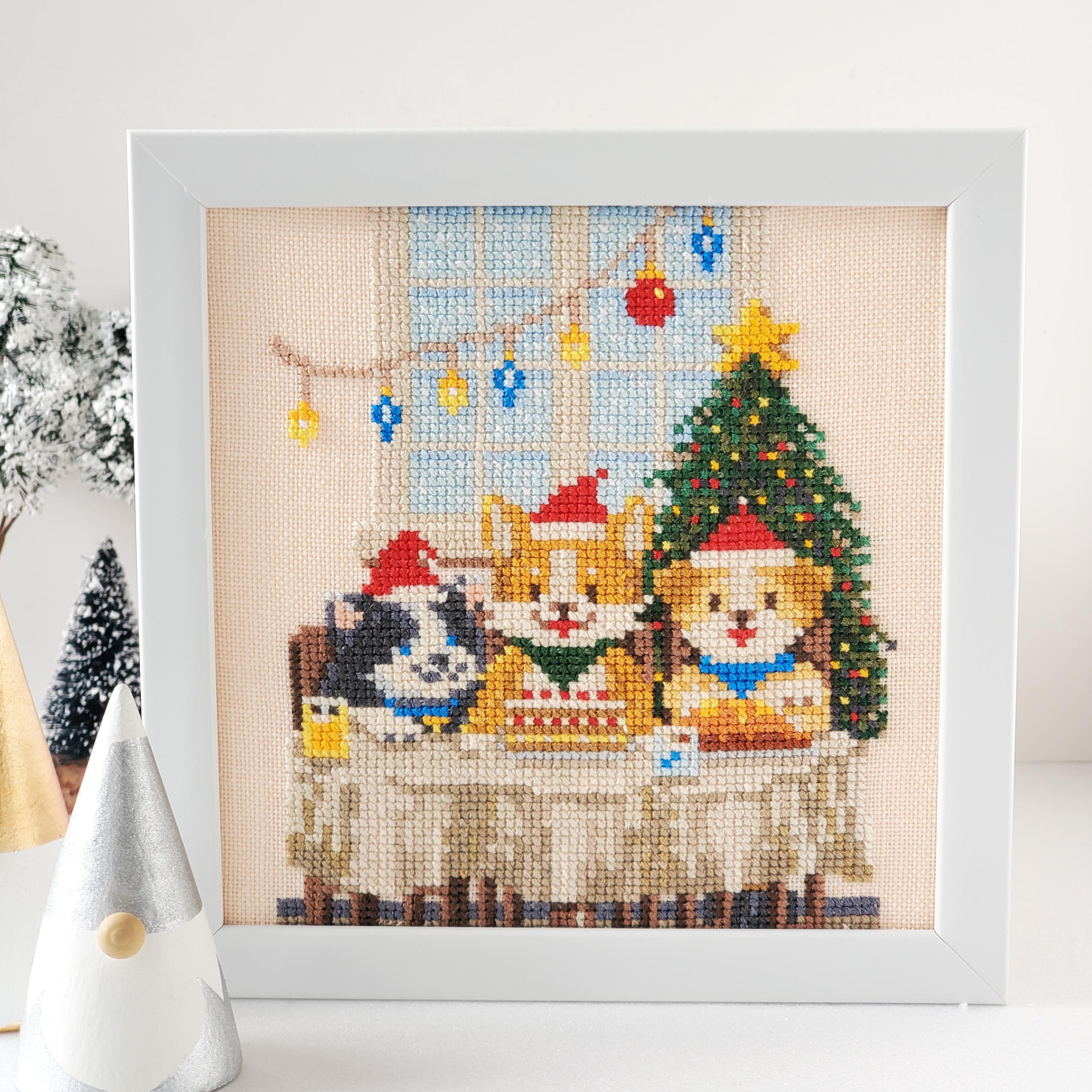 (刺繍キット販売)  クリスマスパーティー